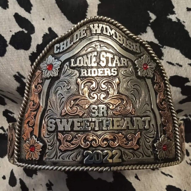 Custom Trophy Rodeo Buckles CBECON 108