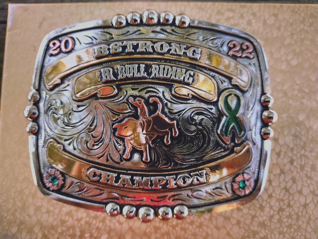 Custom Trophy Rodeo Buckles CBECON 108